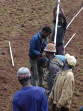 Pipes will then be laid from the spring