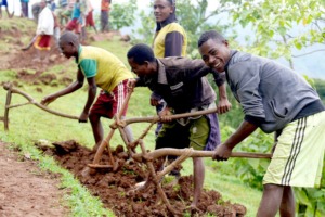 Local labourers will soon dig the pipe line