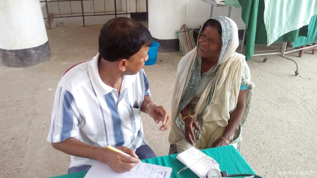 Chhabi connecting with qualified doctor