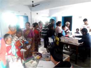 Crowd at one of the Camps