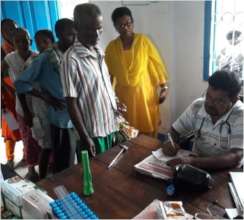 Que at Doctor's Table in Hantapara Te Garden area