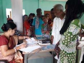 Long queue for Health Examination