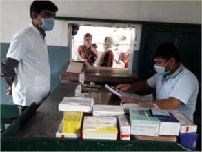 Medicines were reached out....