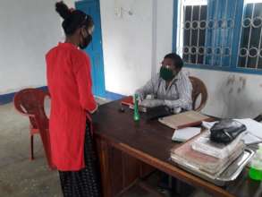 Seeing the Doctor with personal protection
