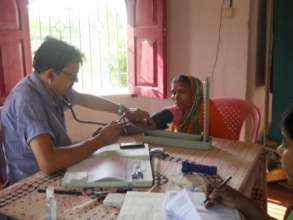 Mobile medical camp at K-Plot Islad