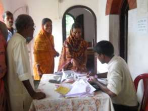 Provide free medicine in Mobile Medical Camp