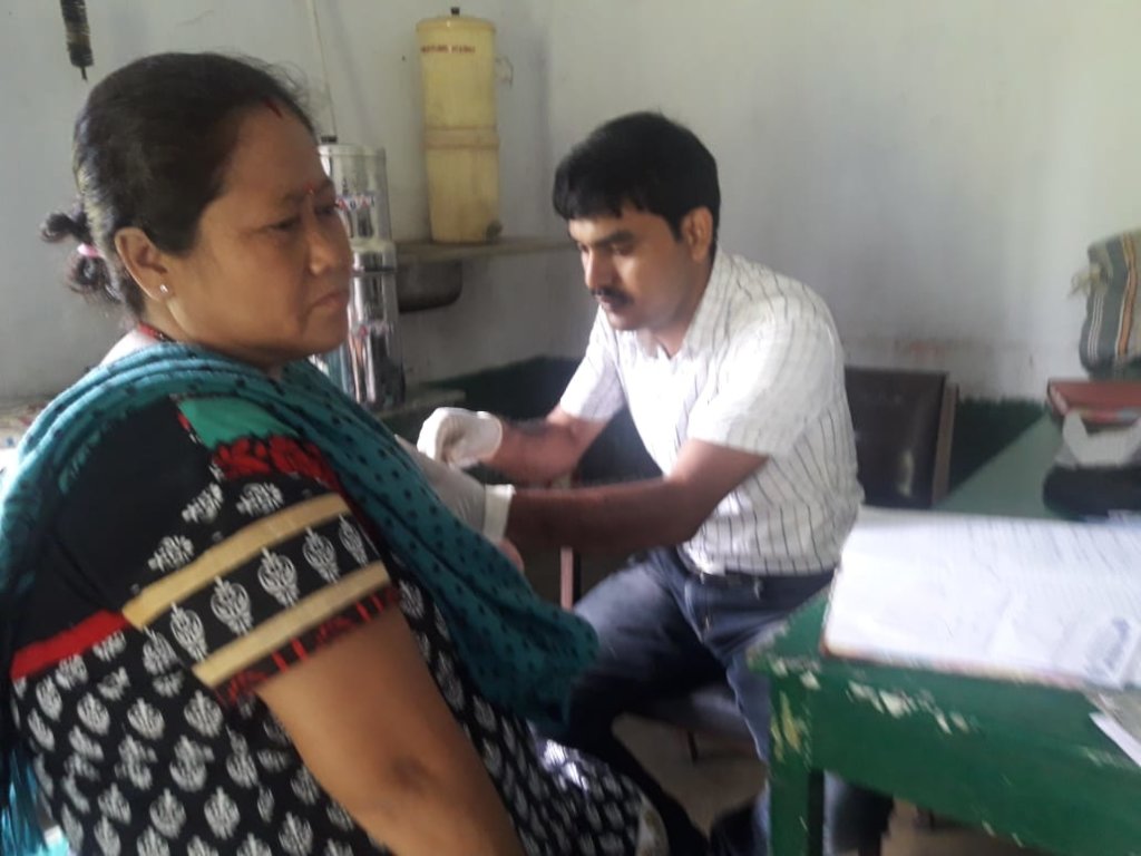 Health on wheels - Mobile health camp for poor