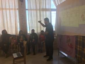 Health education to mothers and children