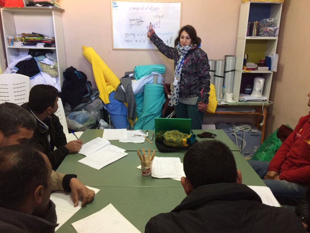 Holistic Support for Refugees Arriving in Greece