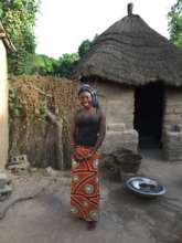 Martha at her family's home near Sokone, Senegal