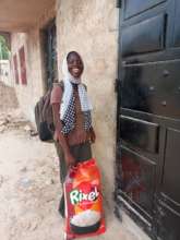 Mame Diarra, a 17-year-old scholar in Sokone