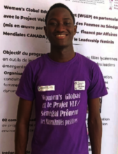 Modou, 17 years old, based in Sokone, Senegal