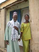 Diama and her father Oussman