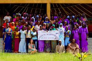 Panelists, attendees, and staff