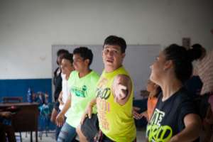 Dance class with Jonathan