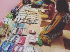 Products being sold at the Akshaya Store