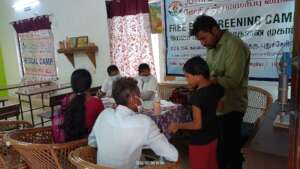 Eye Screening Camp for poor and downtrodden