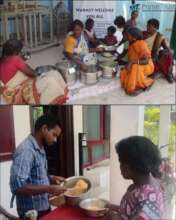 Feeding the hungry