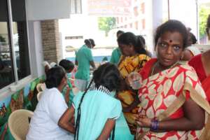 Medical check up for women Self Help Groups