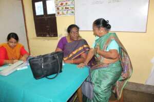 Medical check up for women Self Help Groups