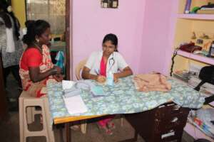 Medical check up for women Self Help Groups