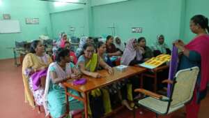Tailoring skill development class