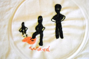 Wa'ad's embroidery