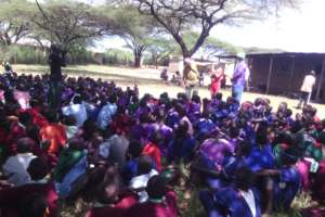Pokot and Samburu Children at a Peace Camp