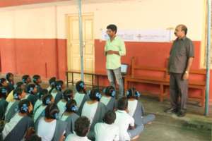 Awareness Program at our Evening School
