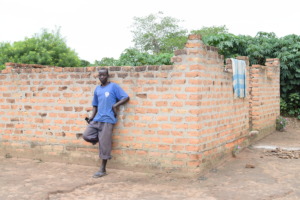 Okaka Vincent & the house he hopes to finish