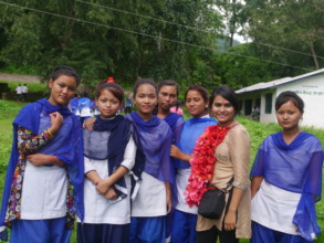 Girls in Gumi, Nepal