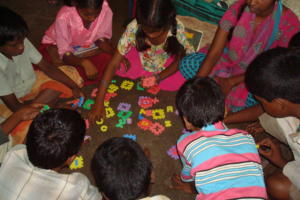 Learning with education materials