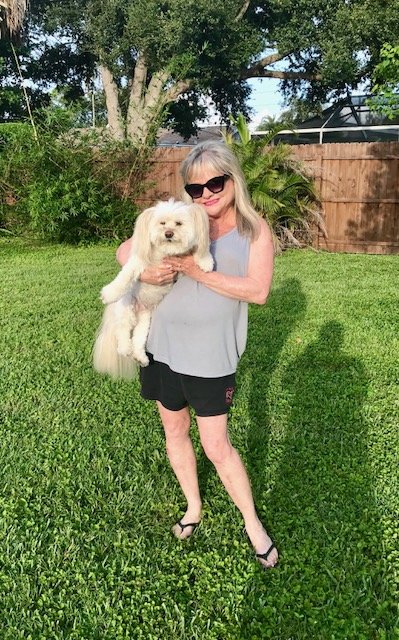 Judy M and her current baby Toby