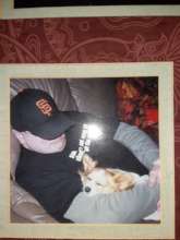 Miley Tolan and her Daddy....