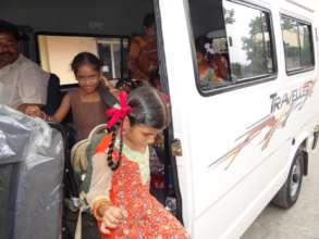 Children utilising transportation