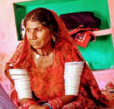 women get training from IRADO intervention