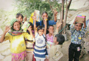 Nutritious Meal with happiness for Street Kids