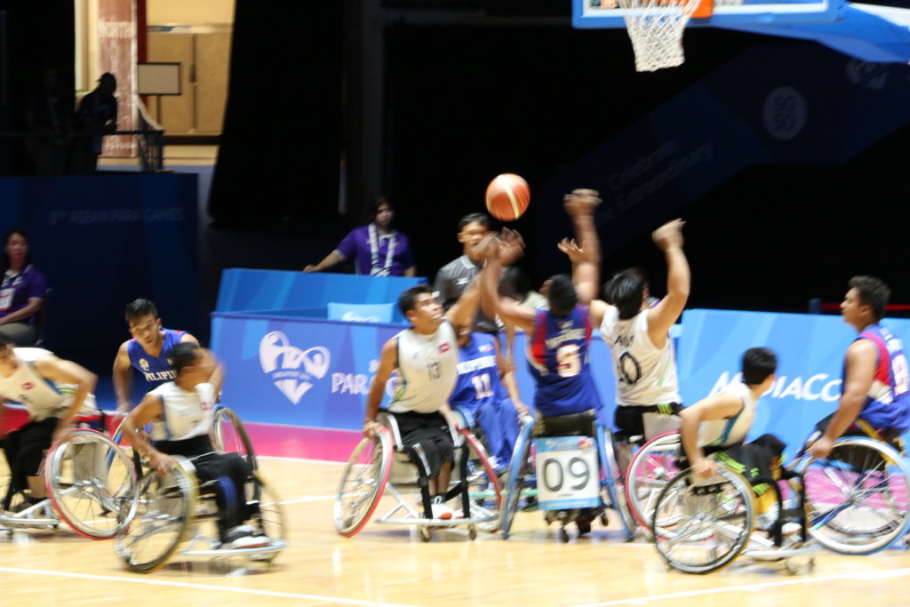 Shooting for goals at the ASEAN ParaGames 2017