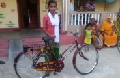 Give a Bicycle to girls in Nepal to attend school
