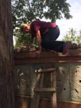One of our volunteers going above and beyond!