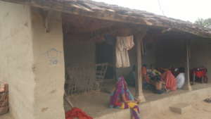 Villagers sitting idle because of no electricity