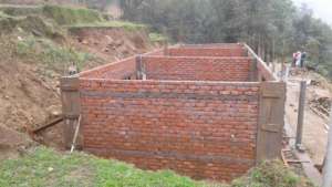 School under construction in June