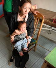 Patient and mom