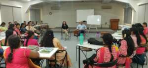 Rachna and Dr.Rajeevan at a Training Session