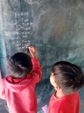 The Team built a learning center at the WPC