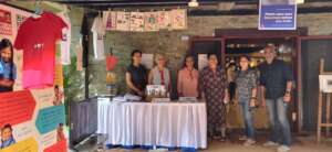 Team OBLF Manning a Stall