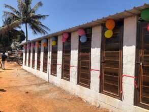 OBLF built much needed toilets in the WPC