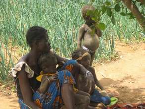 Village Woman and Child
