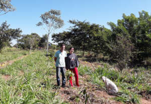 Dandara agroforesters Sidnei & Lidiane