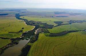 Aerial shot of one of the corridors